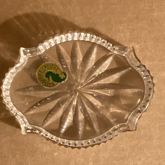 Waterford Crystal Oval Ring/Trinket Tray Excellent Condition. Sunburst Pattern - Picture 4 of 16